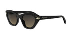05F - Acetate Shiny Black with Brown Gradient lenses / 