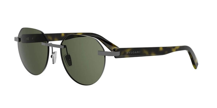 13R - Metal Matte Grey with Green Polarized lenses