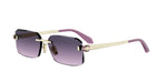 33Z - Metal Matte Clear Gold / Gradient or Mirror Violet