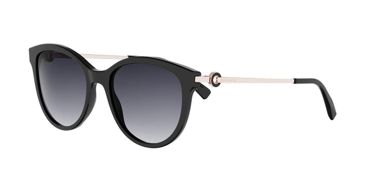 01B - Acetate Shiny Black with Grey Gradient lenses