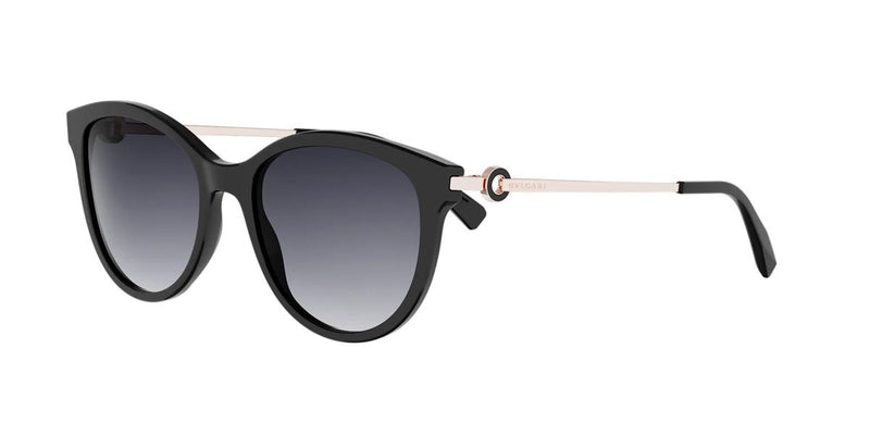 01B - Acetate Shiny Black with Grey Gradient lenses