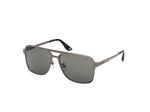 09N - Matte Gunmetal / green