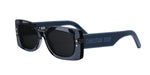 92V - Acetate Shiny Blue with Blue Normal lenses / 