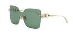 10N - Metal Shiny Yellow with Green Normal lenses / 
