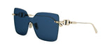 10V - Metal Shiny Yellow with Blue Normal lenses / 