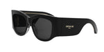 01A - Acetate Shiny Black with Grey Normal lenses / 