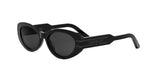 14A0 - Acetate Shiny Black with Grey Normal lenses
