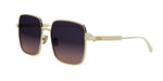 B0G2 - Metal Shiny Yellow with Red Gradient lenses / 