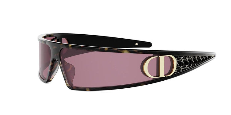 29N0 - Injected Shiny Havana with Violet Normal lenses
