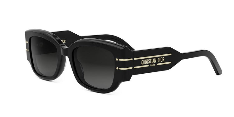 10A1 - Acetate Shiny Black with Grey Normal lenses