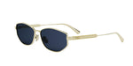 B0B0 - Metal Shiny Yellow with Blue Normal lenses / 