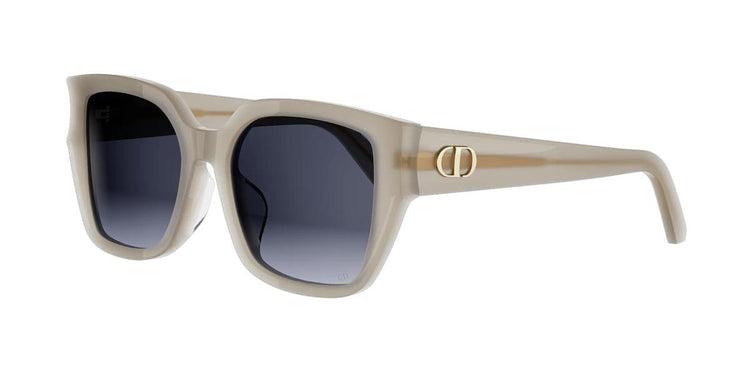 45B1 - Acetate Shiny Grey with Blue Gradient lenses