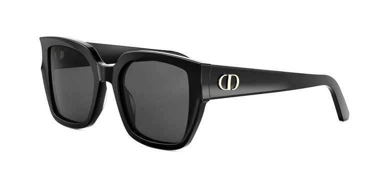 10A0 - Acetate Shiny Black with Grey Normal lenses