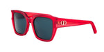 35B0 - Acetate Shiny Red with Blue Normal lenses / 