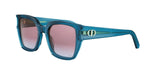 74G2 - Acetate Shiny Blue with Violet Gradient lenses / 
