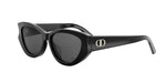 10A0 - Acetate Shiny Black with Grey Normal lenses / 