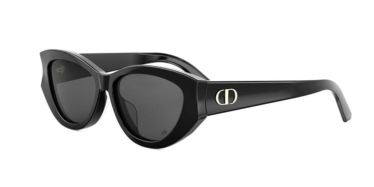 10A0 - Acetate Shiny Black with Grey Normal lenses