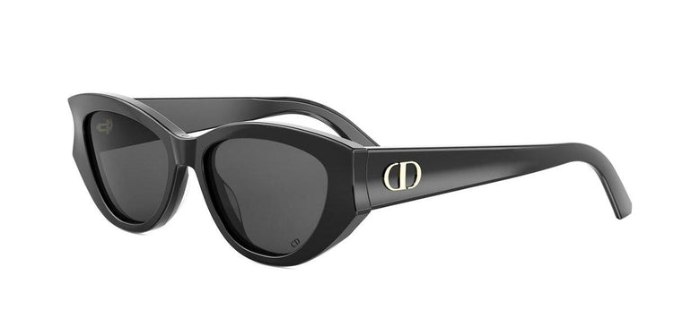 10A0 - Acetate Shiny Black with Grey Normal lenses