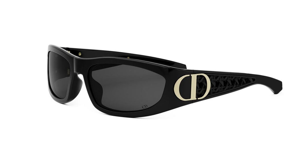 10A0 - Injected Shiny Black with Grey Normal lenses