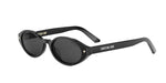 10A0 - Acetate Shiny Black with Grey Normal lenses / 