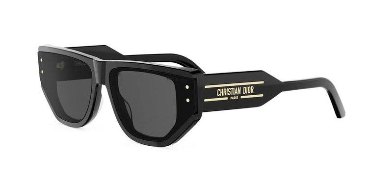 10A0 - Acetate Shiny Black with Grey Normal lenses