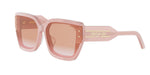 40L2 - Acetate Shiny Rose with Rose Gradient lenses / 