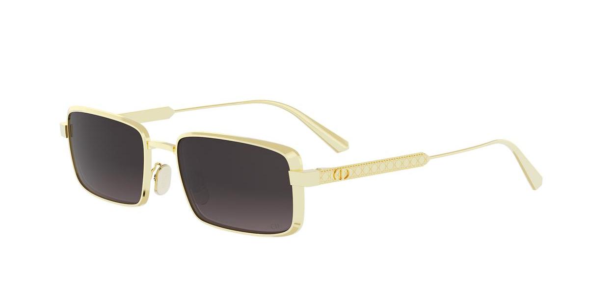 B0A1 - Metal Shiny Yellow with Grey Gradient lenses