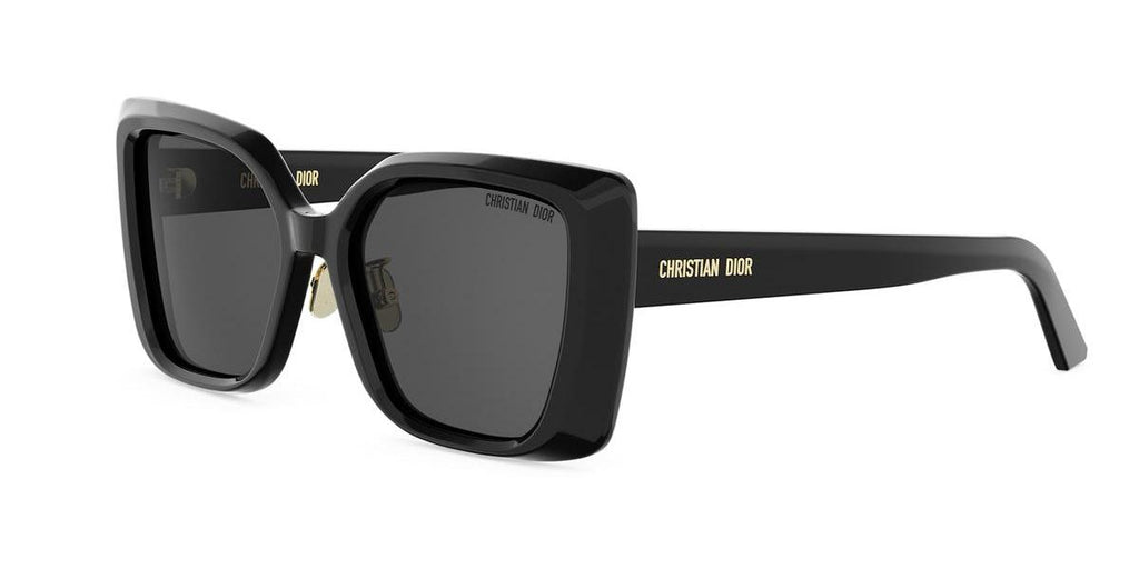 10A0 - Acetate Shiny Black with Grey Normal lenses