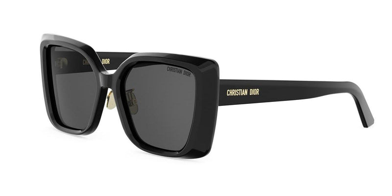 10A0 - Acetate Shiny Black with Grey Normal lenses