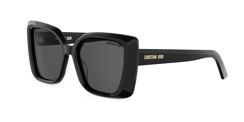 10A0 - Acetate Shiny Black with Grey Normal lenses