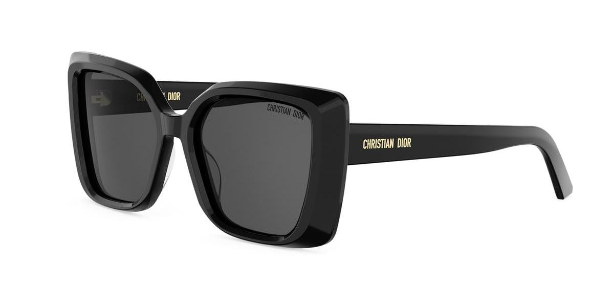 10A0 - Acetate Shiny Black with Grey Normal lenses