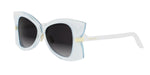 80A1 - Acetate Shiny Blue with Grey Gradient lenses / 