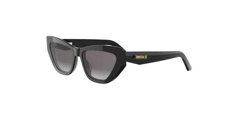10A1 - Acetate Shiny Black with Grey Gradient lenses