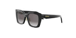 10A1 - Acetate Shiny Black with Grey Gradient lenses