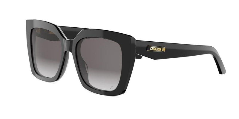 10A1 - Acetate Shiny Black with Grey Gradient lenses