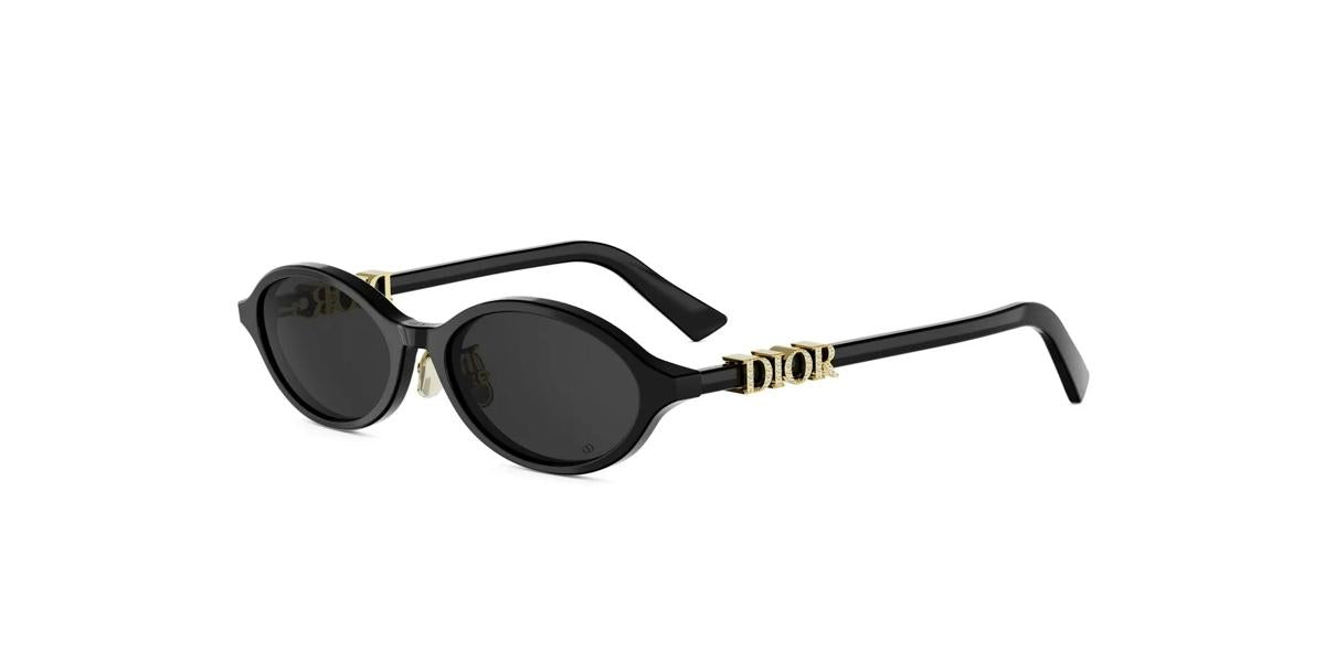 10A0 - Acetate Shiny Black with Grey Normal lenses