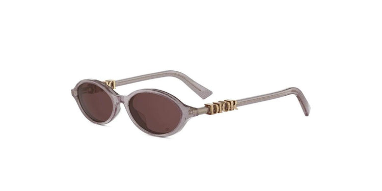 84D0 - Acetate Shiny Grey with Brown Normal lenses