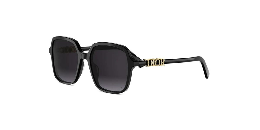10A1 - Acetate Shiny Black with Grey Gradient lenses