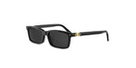 10A0 - Acetate Shiny Black with Grey Normal lenses / 