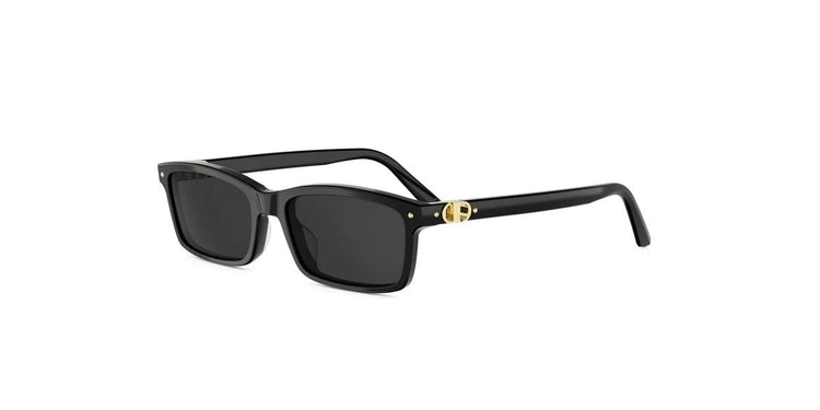 10A0 - Acetate Shiny Black with Grey Normal lenses