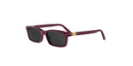 94A0 - Acetate Shiny Red with Grey Normal lenses / 