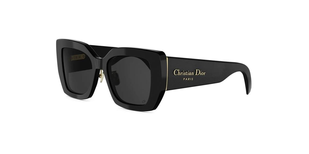 10A0 - Acetate Shiny Black with Grey Normal lenses