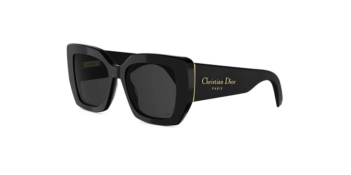 10A0 - Acetate Shiny Black with Grey Normal lenses