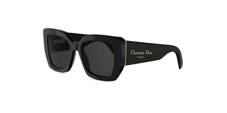 10A0 - Acetate Shiny Black with Grey Normal lenses