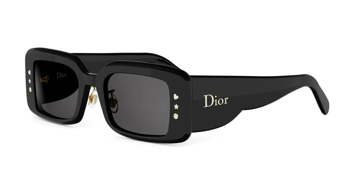 10A0 - Acetate Shiny Black with Grey Normal lenses