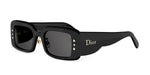 10A0 - Acetate Shiny Black with Grey Normal lenses / 