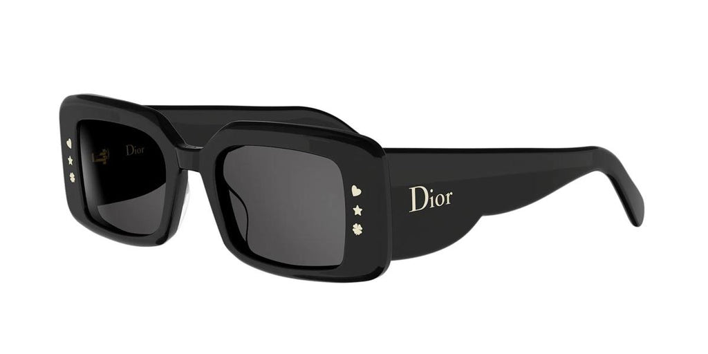 10A0 - Acetate Shiny Black with Grey Normal lenses