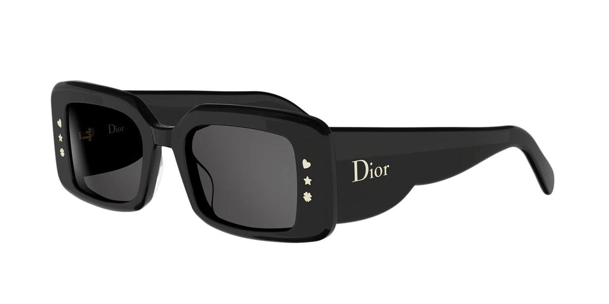 10A0 - Acetate Shiny Black with Grey Normal lenses
