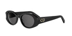 10A0 - Acetate Shiny Black with Grey Normal lenses / 