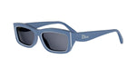 30B0 - Acetate Shiny Blue with Grey Normal lenses / 